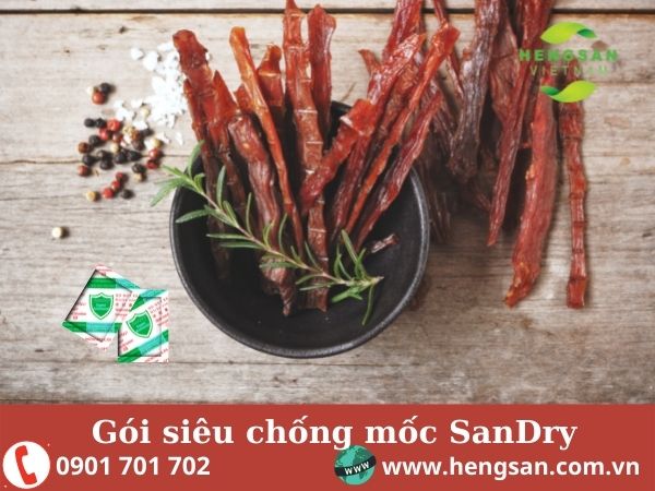 Gói chống mốc Sandry bảo quản khô bò - SanDry - Công Ty TNHH Hengsan Việt Nam